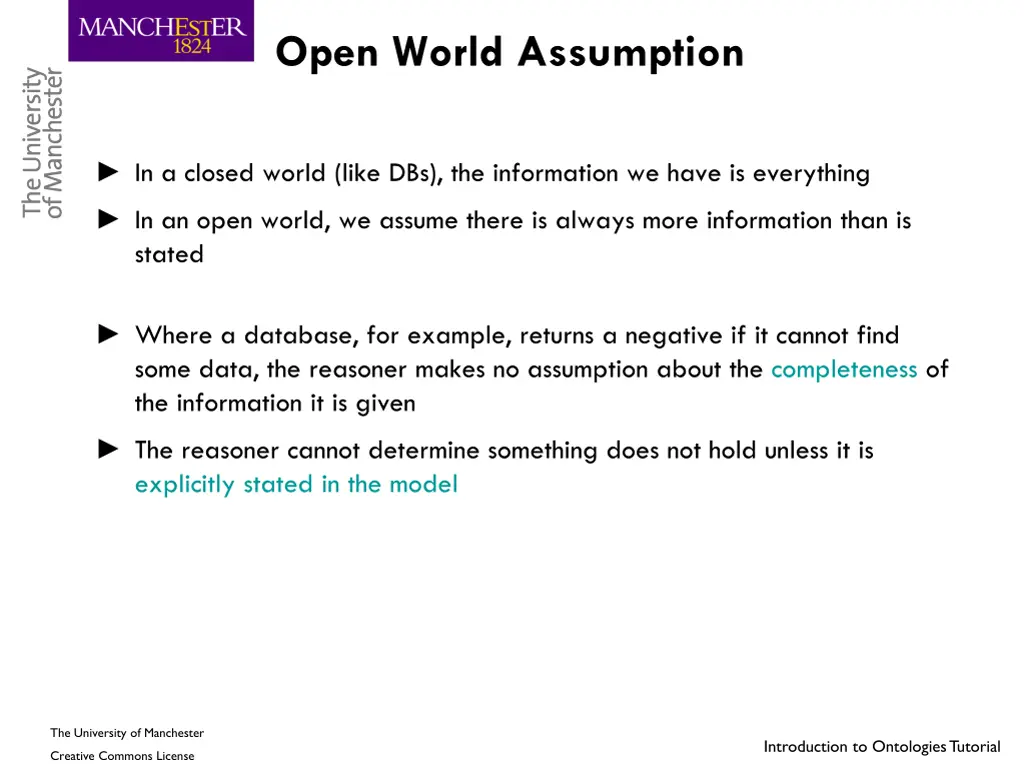 open world assumption