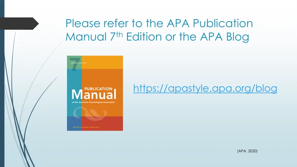 please refer to the apa publication manual