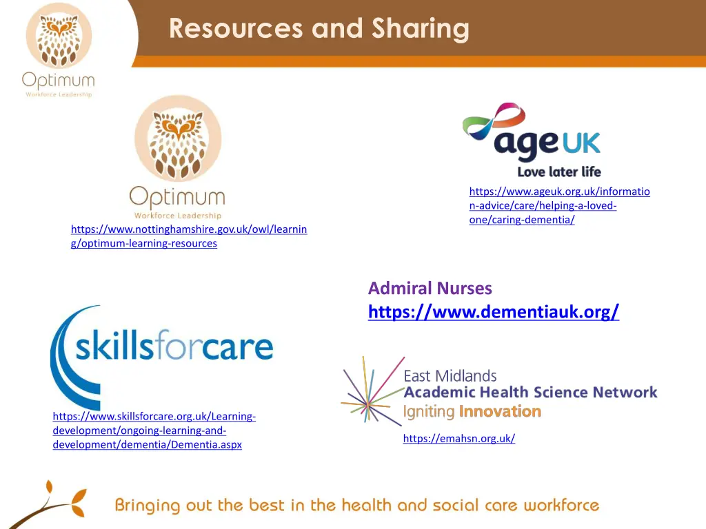 resources and sharing