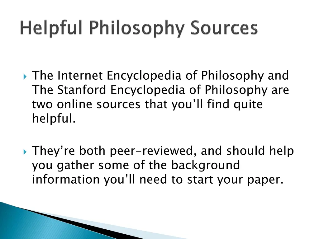 the internet encyclopedia of philosophy