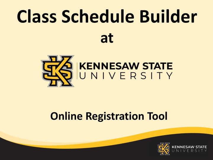 class schedule builder at