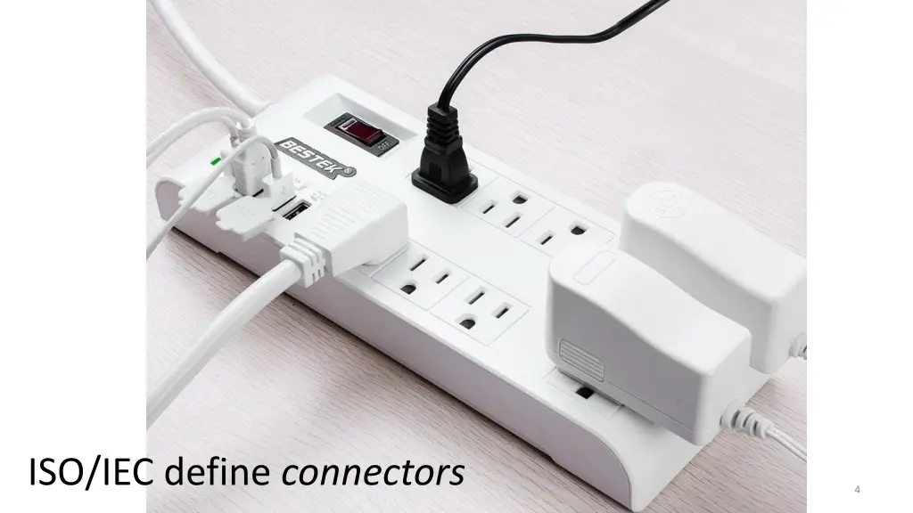 iso iec define connectors