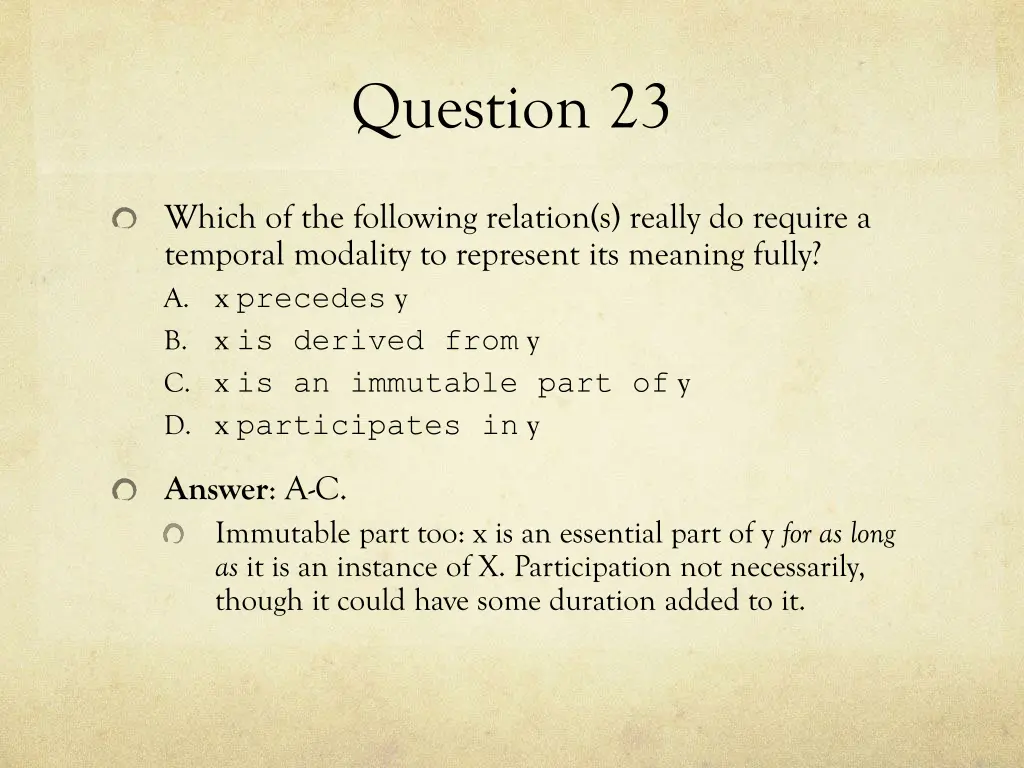 question 23