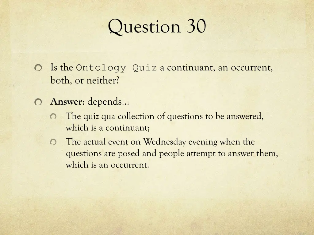 question 30