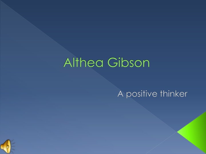 althea gibson