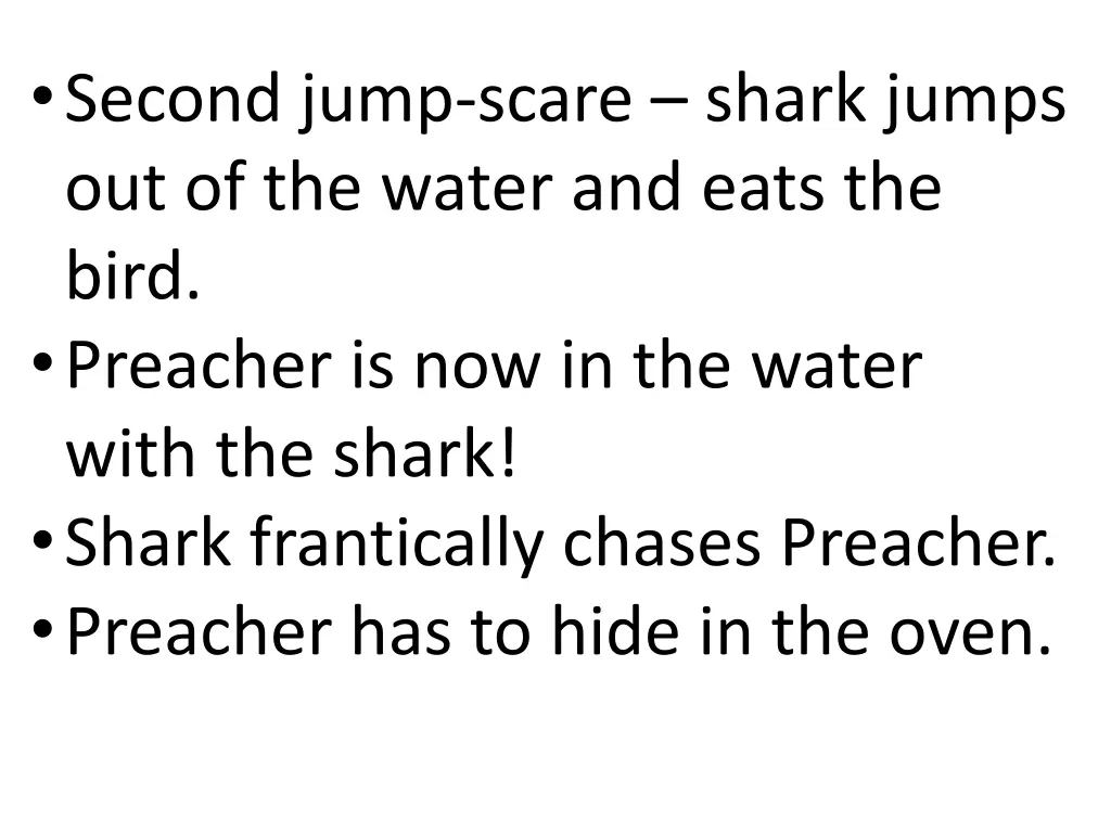 second jump scare shark jumps out of the water