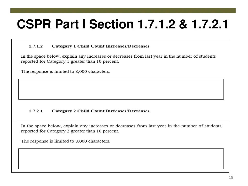 cspr part i section 1 7 1 2 1 7 2 1