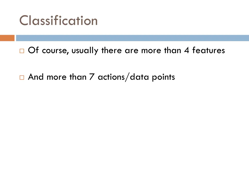 classification 3