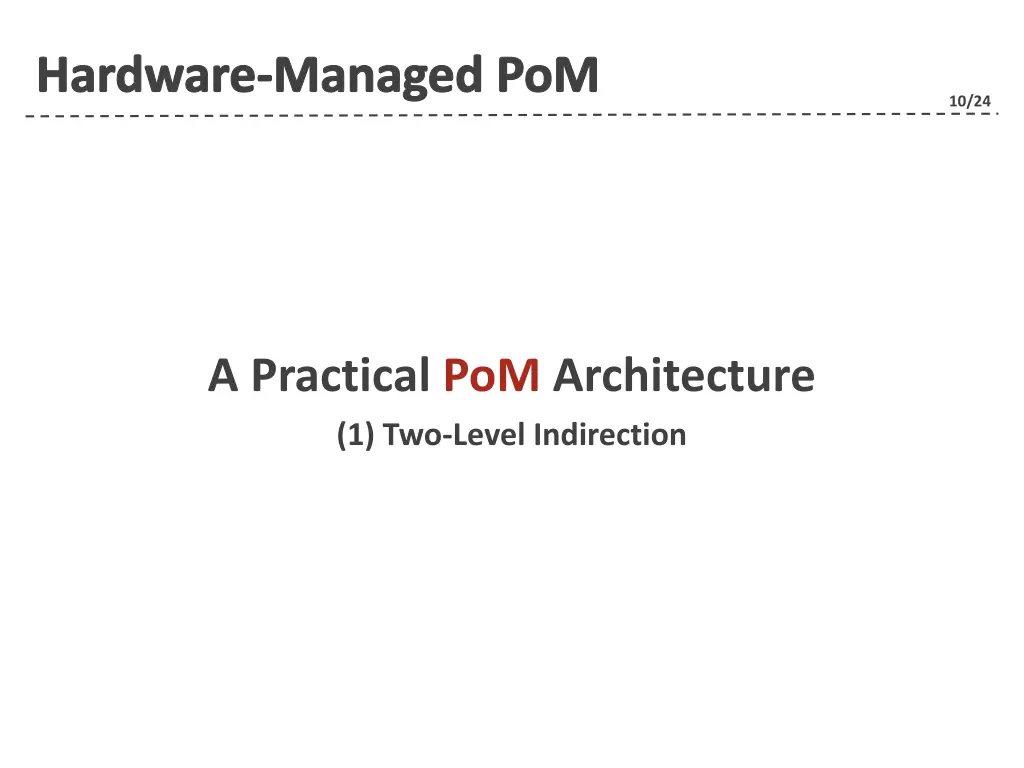 hardware managed pom 1