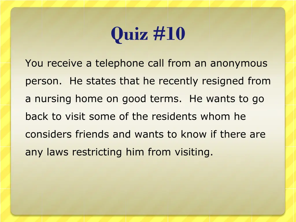 quiz 10