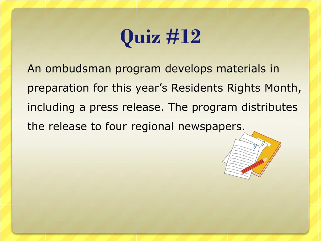 quiz 12