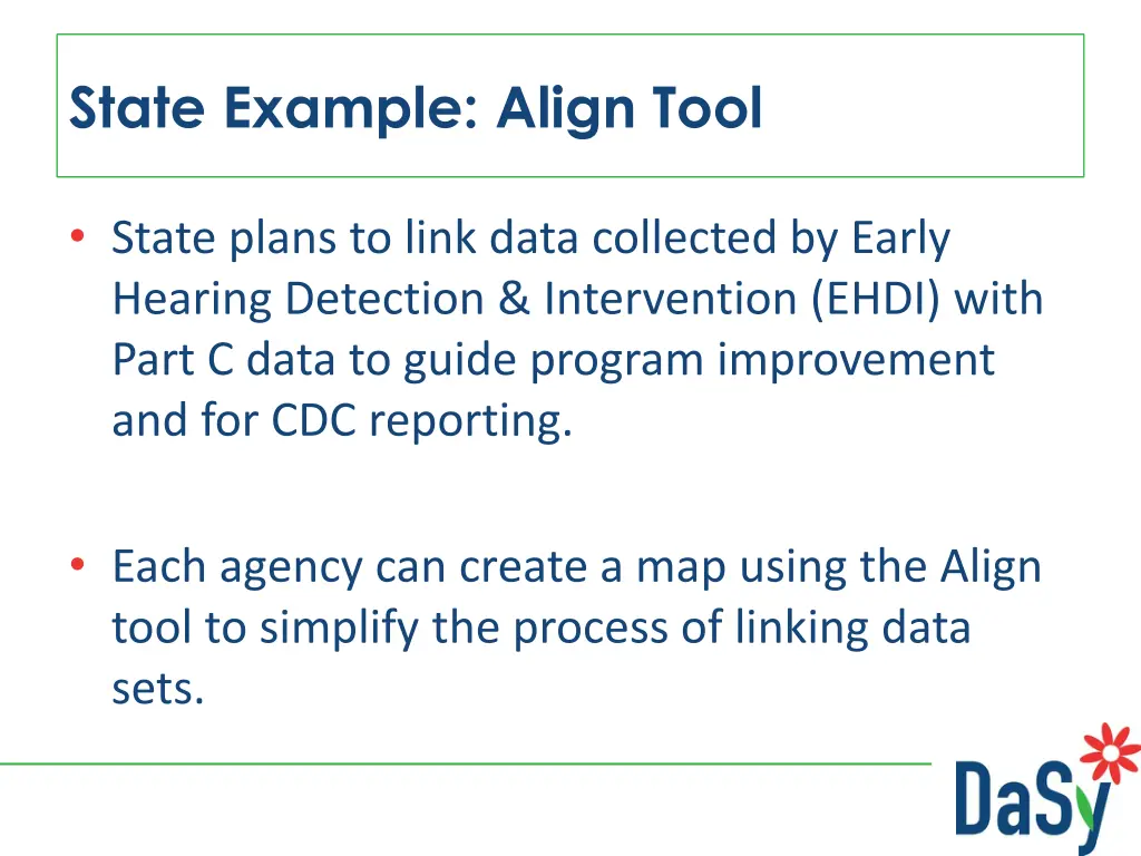 state example align tool