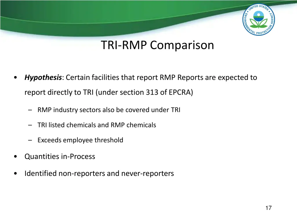 tri rmp comparison