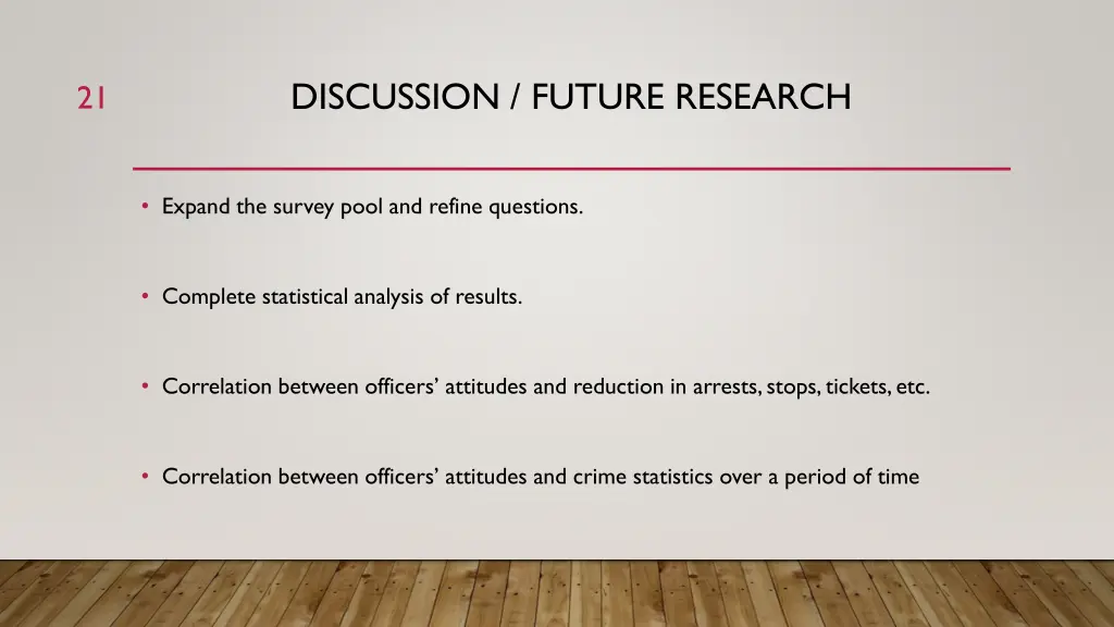 discussion future research