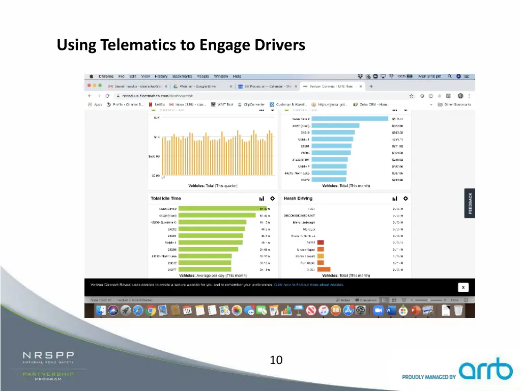 using telematics to engage drivers