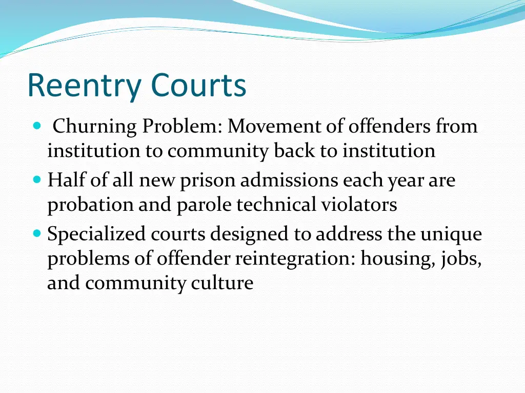 reentry courts