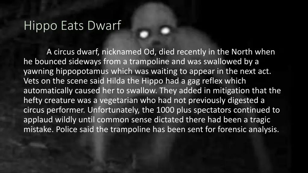 hippo eats dwarf 1