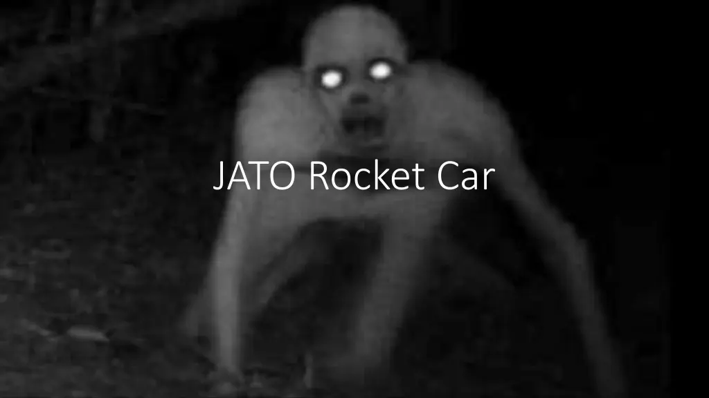 jato rocket car