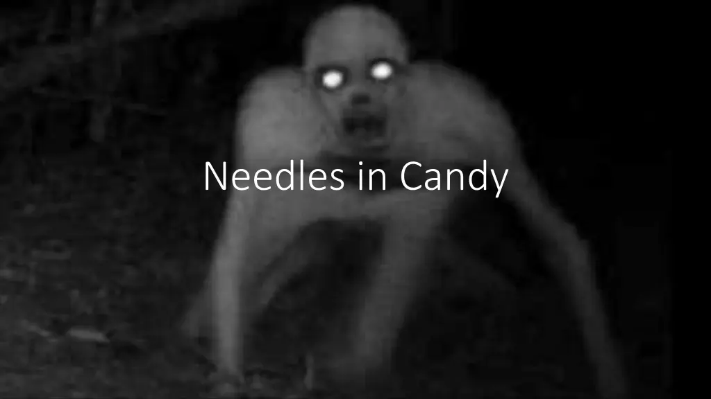 needles in candy