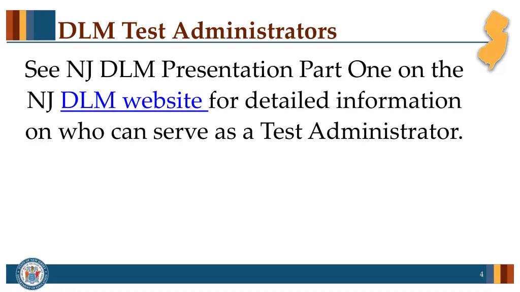 dlm test administrators