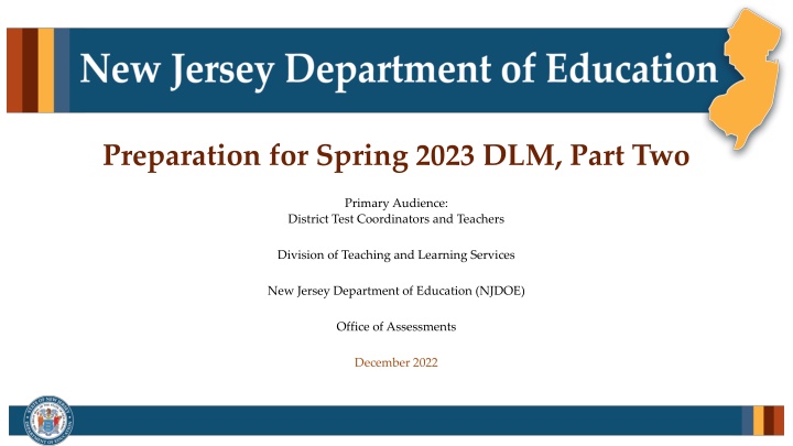 preparation for spring 2023 dlm part two