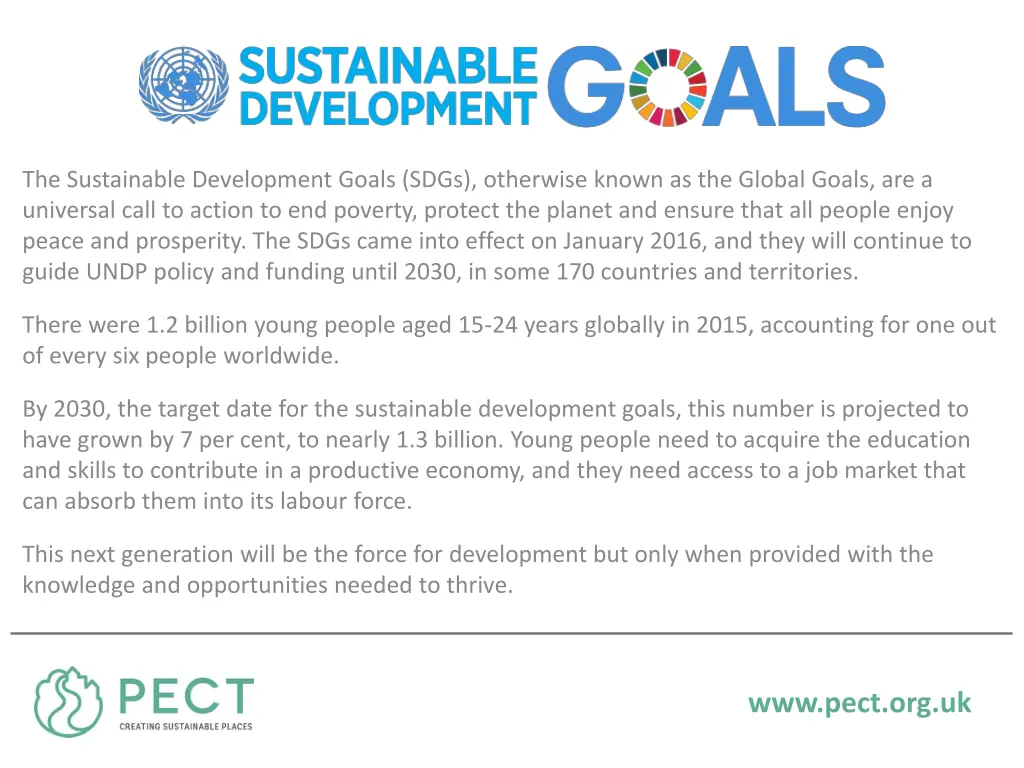 the sustainable development goals sdgs otherwise