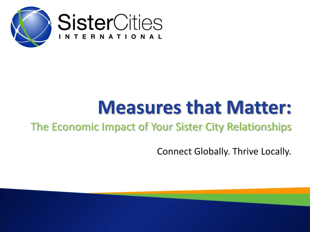 measures that matter the economic impact of your