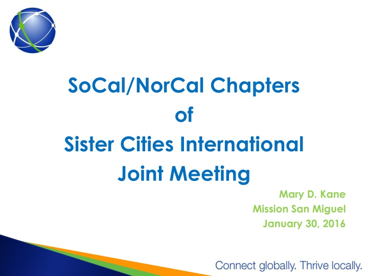 socal norcal chapters of sister cities