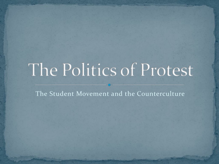 the politics of protest