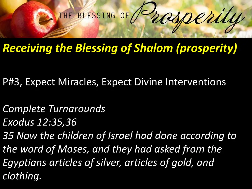 receiving the blessing of shalom prosperity 15