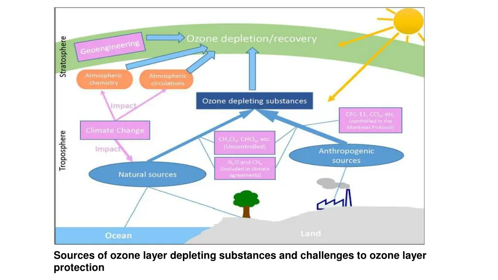 sources of ozone layer depleting substances