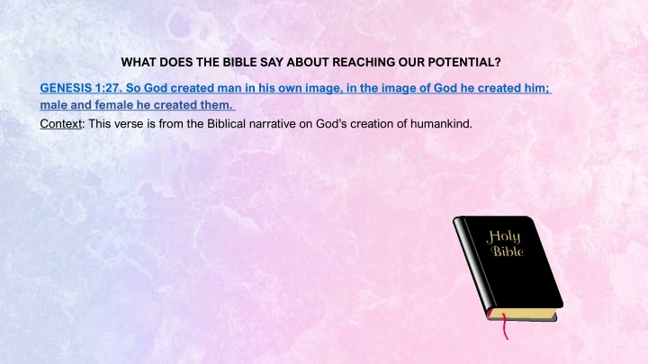 what does the bible say about reaching