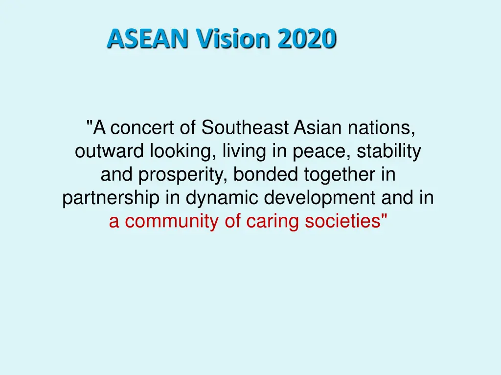 asean vision 2020