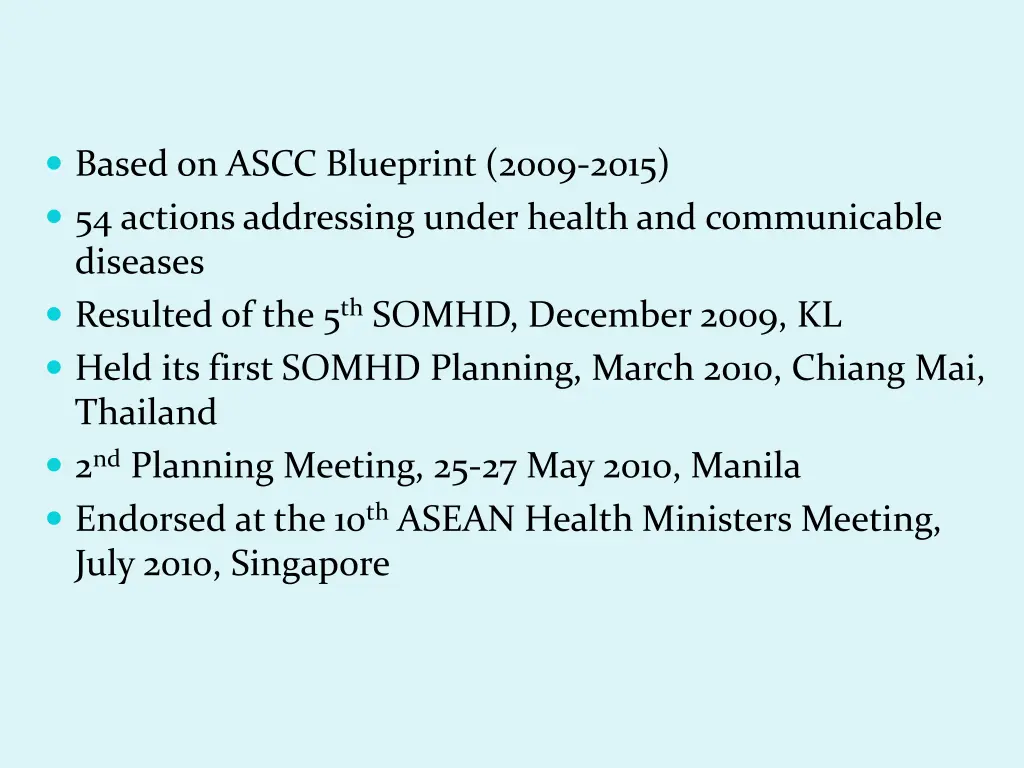 based on ascc blueprint 2009 2015 54 actions