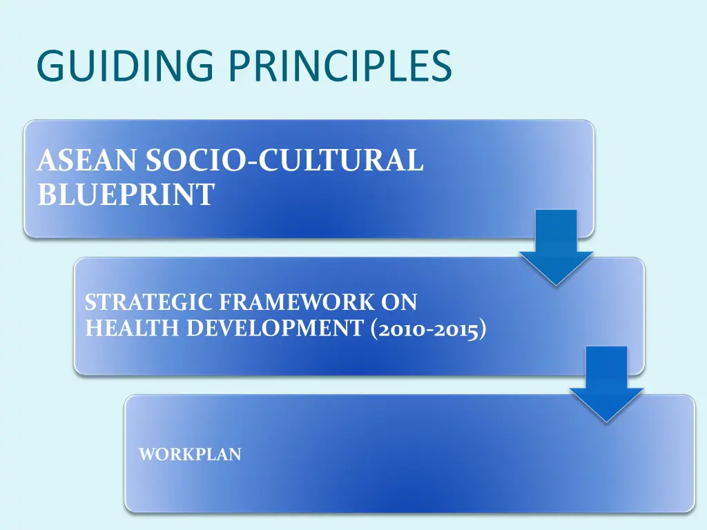 guiding principles