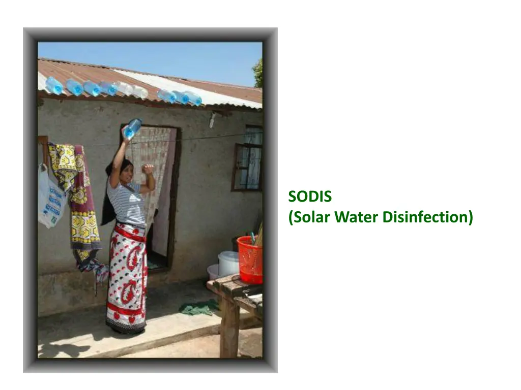 sodis solar water disinfection