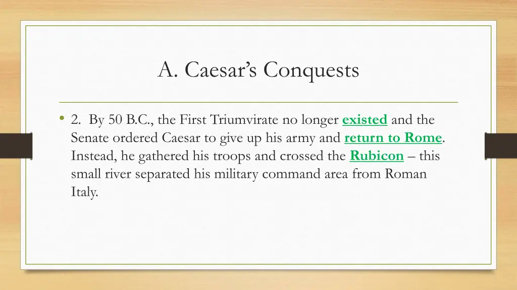 a caesar s conquests 1