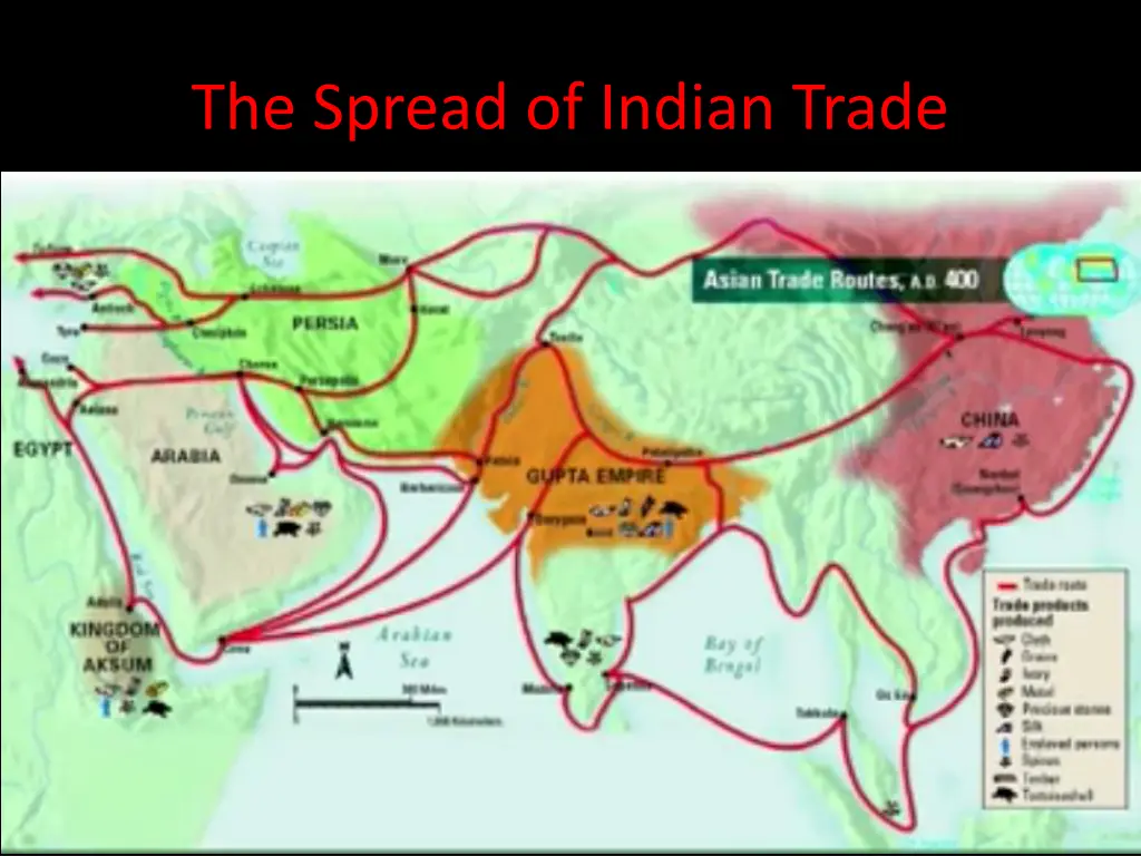 the spread of indian trade 1