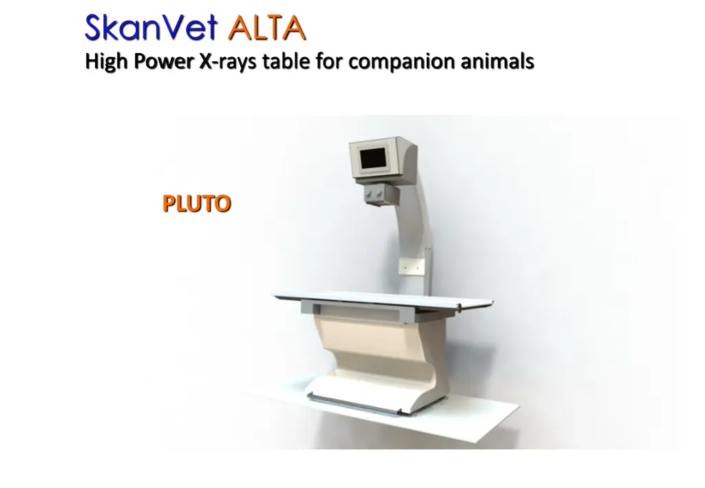 skanvet alta high power x rays table 6