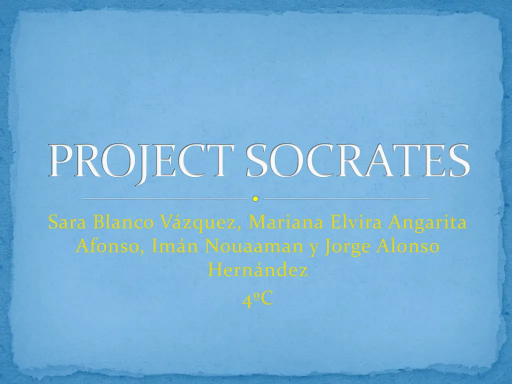 project socrates