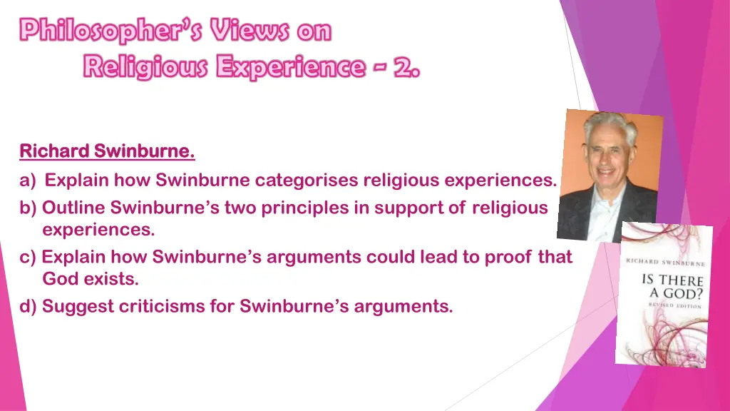 philosopher s views on religious experience 2 2