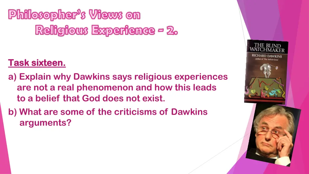 philosopher s views on religious experience 2 5