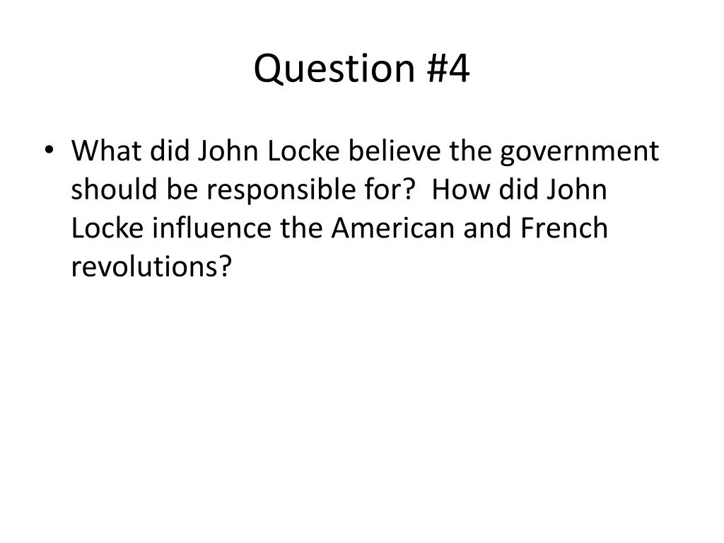 question 4