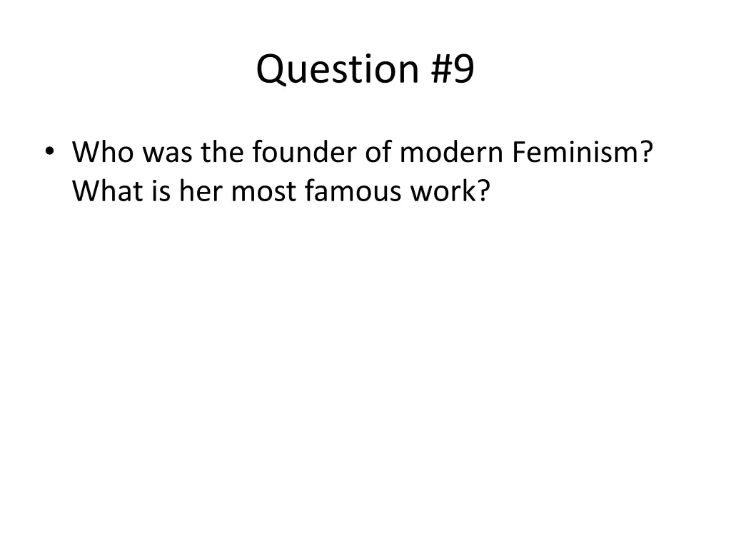 question 9