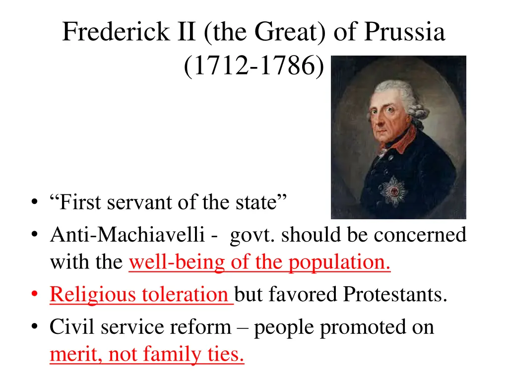 frederick ii the great of prussia 1712 1786