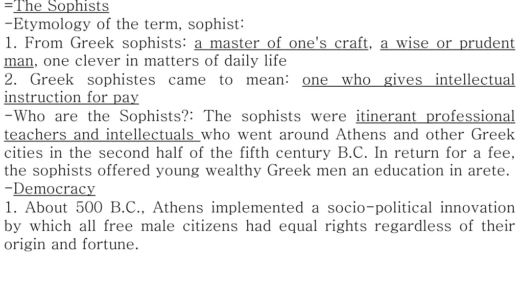 the sophists etymology of the term sophist 1 from