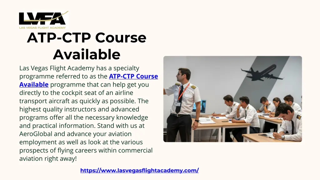 atp ctp course available las vegas flight academy