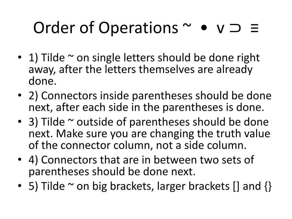 order of operations v