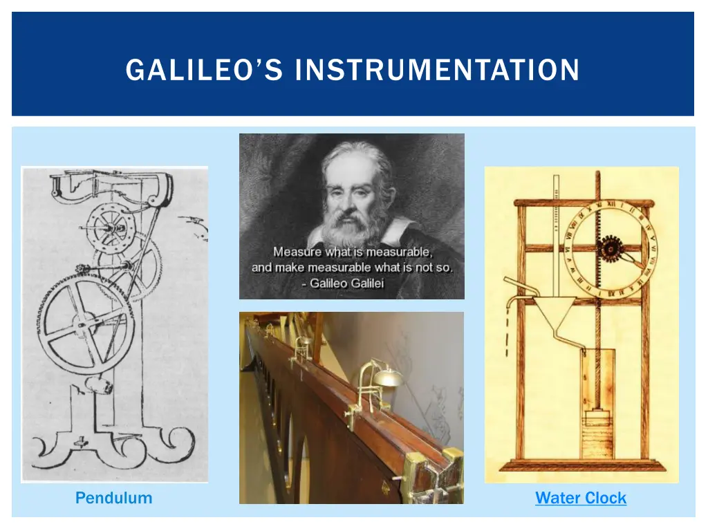 galileo s instrumentation