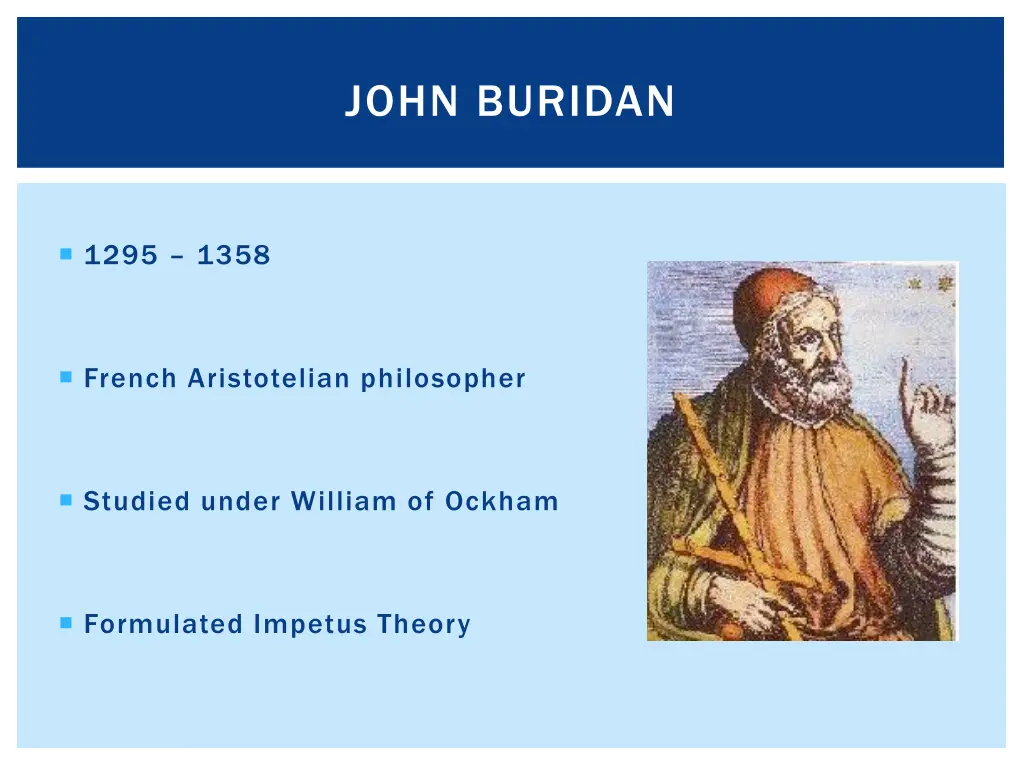 john buridan